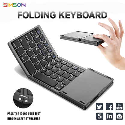 FoldyKey Pro: Bluetooth Keyboard Genius